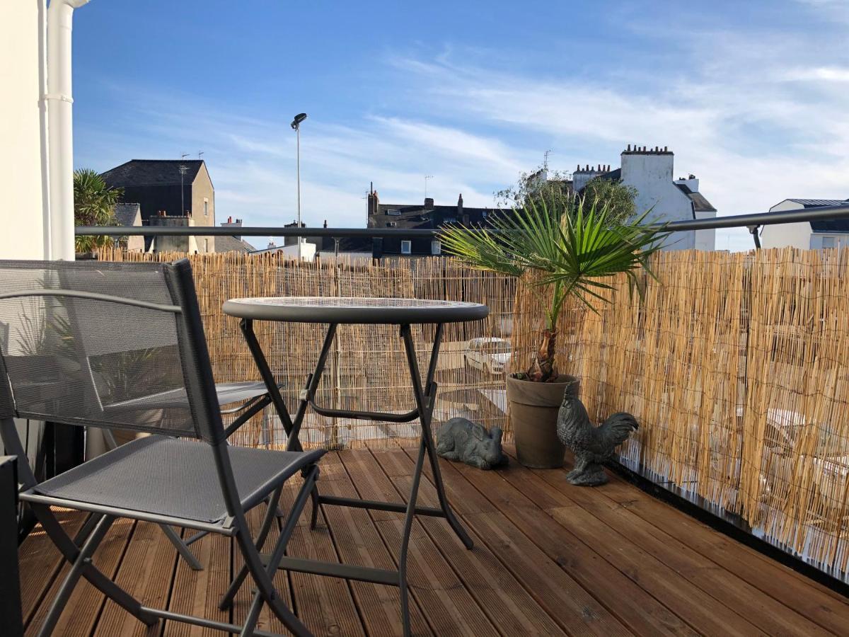 Appartement Centre-Ville Avec Terrasse Rustique Vannes Exterior photo